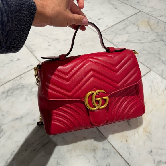 Gucci Marmont Small bag with handle - Picture 1 of 5